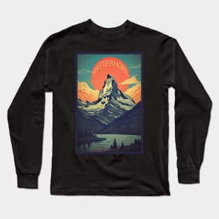 Zermatt,Matterhorn,Switzerland,Poster Long Sleeve T-Shirt